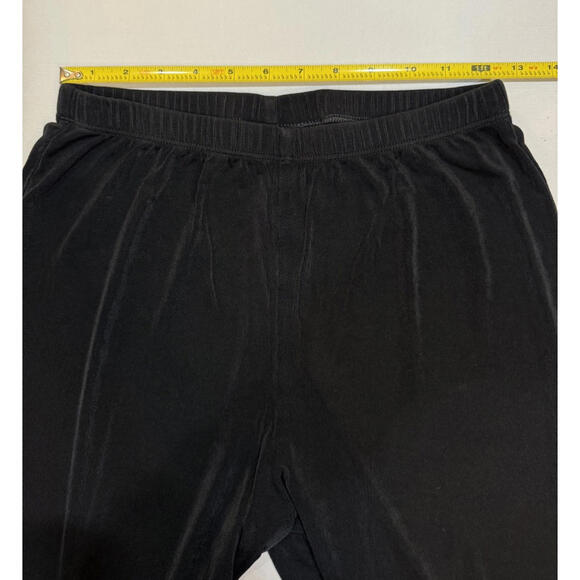 Chico’s Travelers Black Flowy Wide Leg Pull‎ On Pants Size 1 (small) - Picture 5 of 8